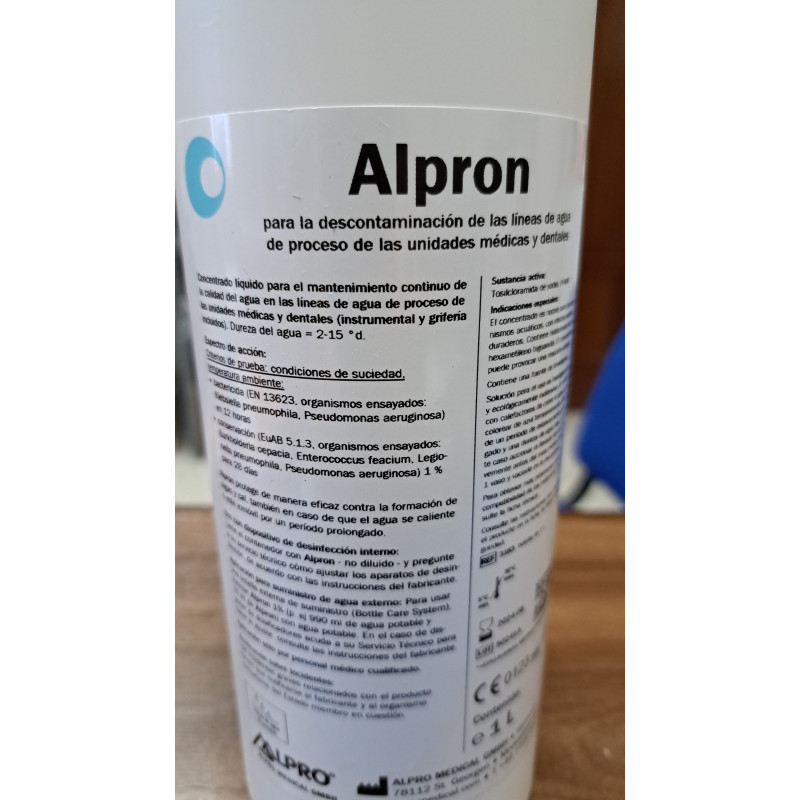 ALPRON Solución para la Descontaminación