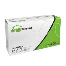 GUANTES LATEX SIN POLVO...