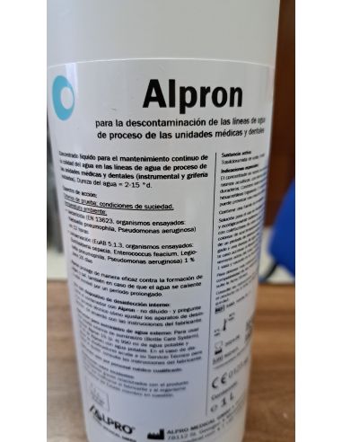 ALPRON Solución para la Descontaminación