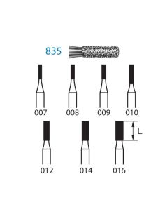 835.314.016 KOMET diamante clinica 5 ud