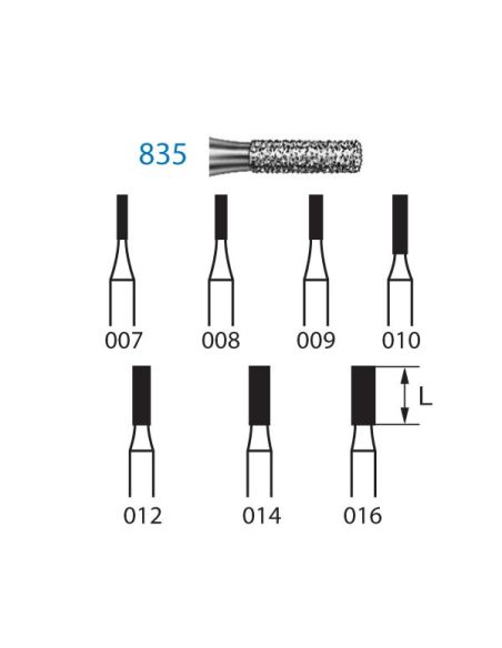 835.314.016 KOMET diamante clinica 5 ud