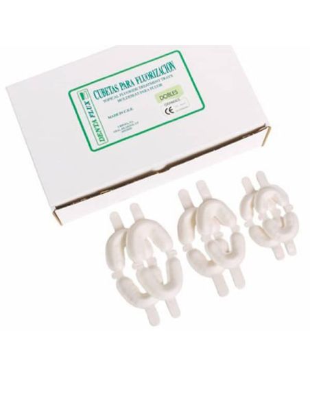 CUBETA FLUOR DOBLE PEQU. 50U. DENTAFLUX