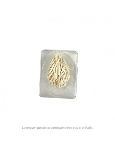 CUÑAS MADERA BLANCAS 100U.MEDICALINE