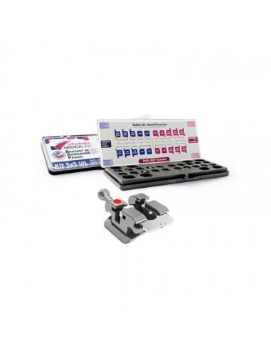 BRACKET ML AUTOLIGADO PASIVO ROTH.018" KIT MEDICALINE