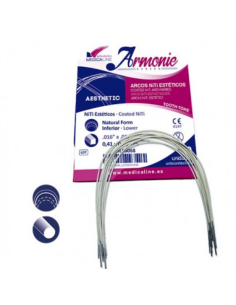 ARCO ML NITI ESTETICO REDO. SUP. .012 NAT. F. 10U. MEDICALINE
