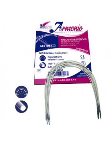 ARCO ML NITI ESTETICO REDO. SUP. .012 NAT. F. 10U. MEDICALINE