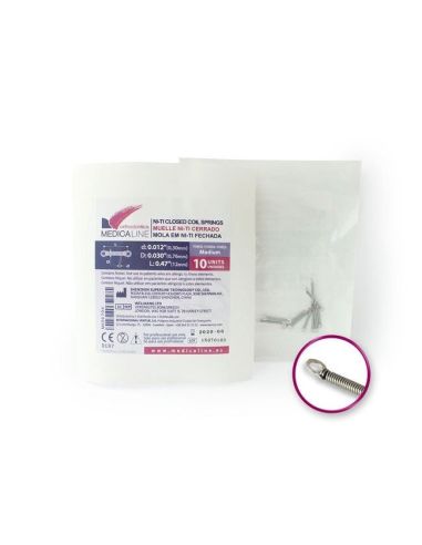COIL NITI CERRA Ø:.012" Ø:.030" L.:.47" MEDIUM 10U MEDICALINE