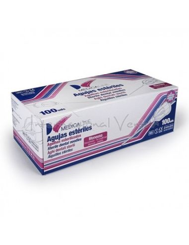 AGUJAS MEDICALINE 30G X-CORTA 0,3X12MM 100UDS. MEDICALINE