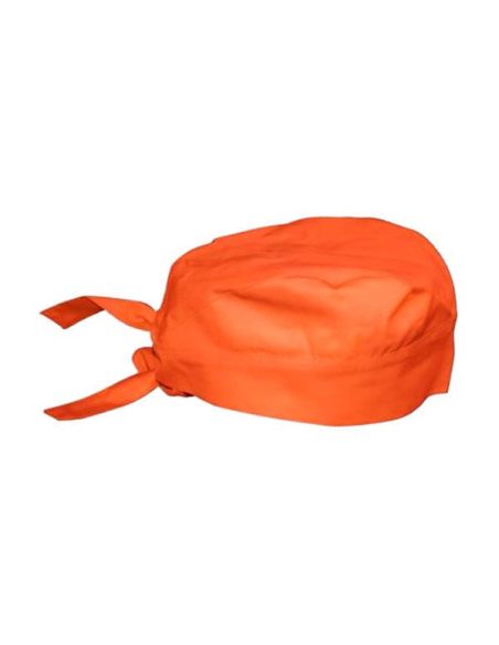 GORRO QUIRURGICO COLOR NARANJA 1U.