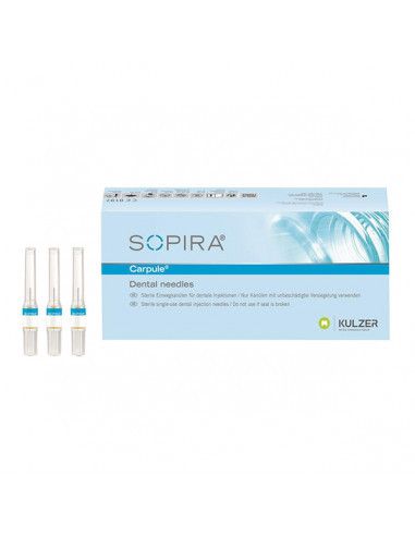 AGUJA CARPULE 0.4X38 C/PLAST.27G LARGA 100UD.