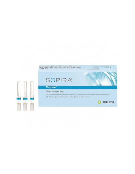 AGUJA CARPULE 0.4X38 C/PLAST.27G LARGA 100UD.
