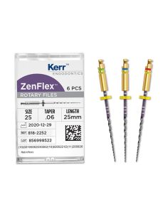 ZENFLEX LIMA NITI SURTIDO .06/21MM. 6UDS.