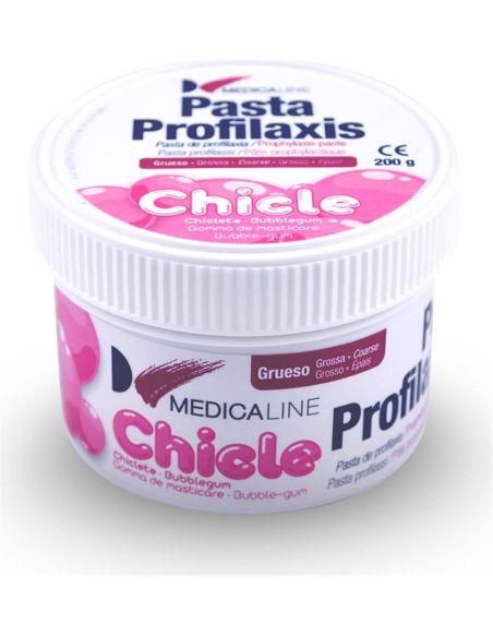 PASTA PROFILAXIS SABOR CHICLE G. MEDIO 200G.