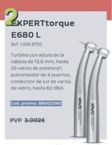 EXPERTtorque E680 L KAVO