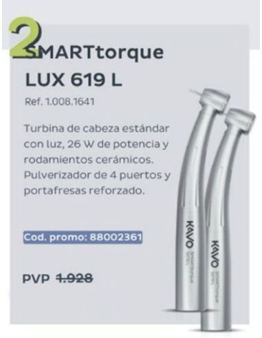 SMARTtorque LUX 619 L Kavo